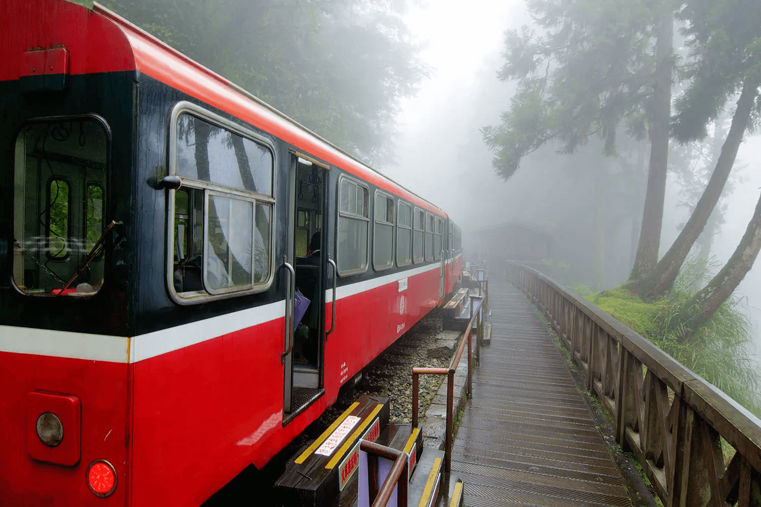 高雄 → 阿里山 → 合歡山
